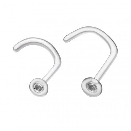 Girl Metal Nose Retainer Nostril Retainer – Faythe In Needles