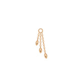 14k Marquis Bead Charm
