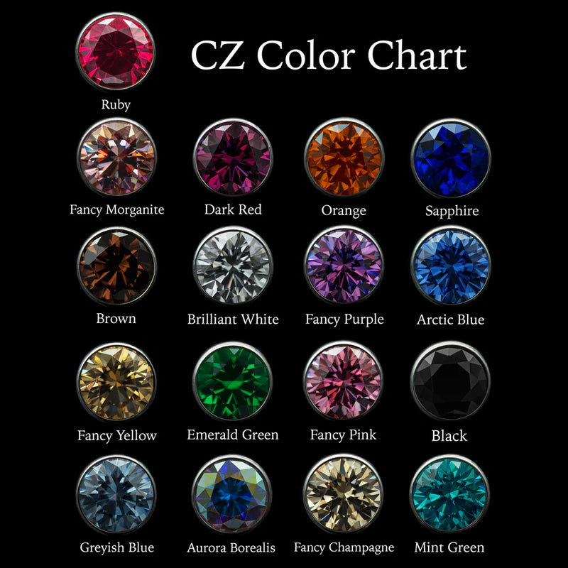 Titanium Bezel Charm