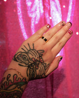 Simple 18k Plated Ring