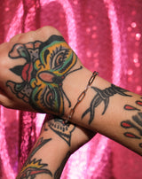 Stainless Steel Paperclip Chain Bracelet