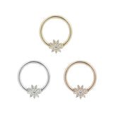 14kt Eloise CZ Seam Ring