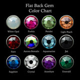 14/12g Flat Bezel Set gem