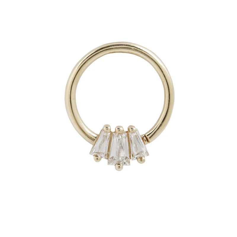 14kt Gemma Seam Ring