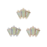 14kt Gemma Trio Top