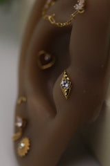 18kt Deco Top