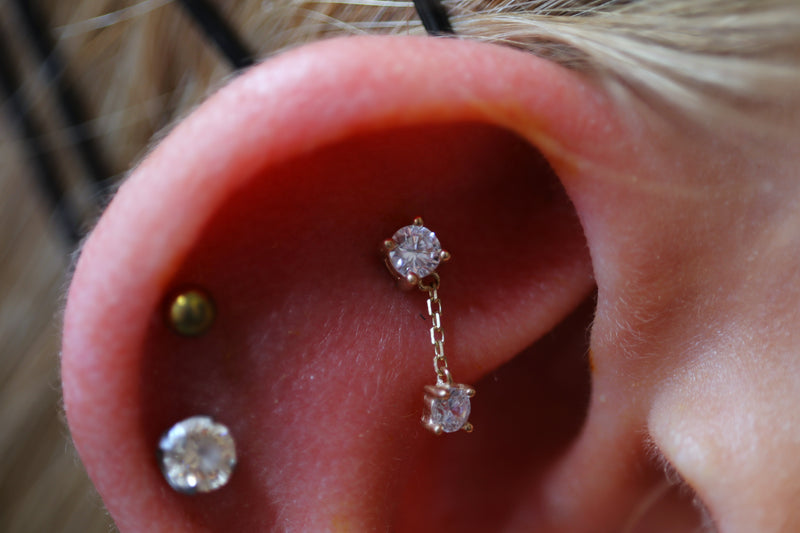 14kt Cora Charm Top