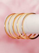 Stainless Steel Flat Bangle