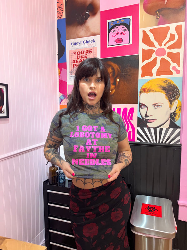 Camo Lobotomy Shirt