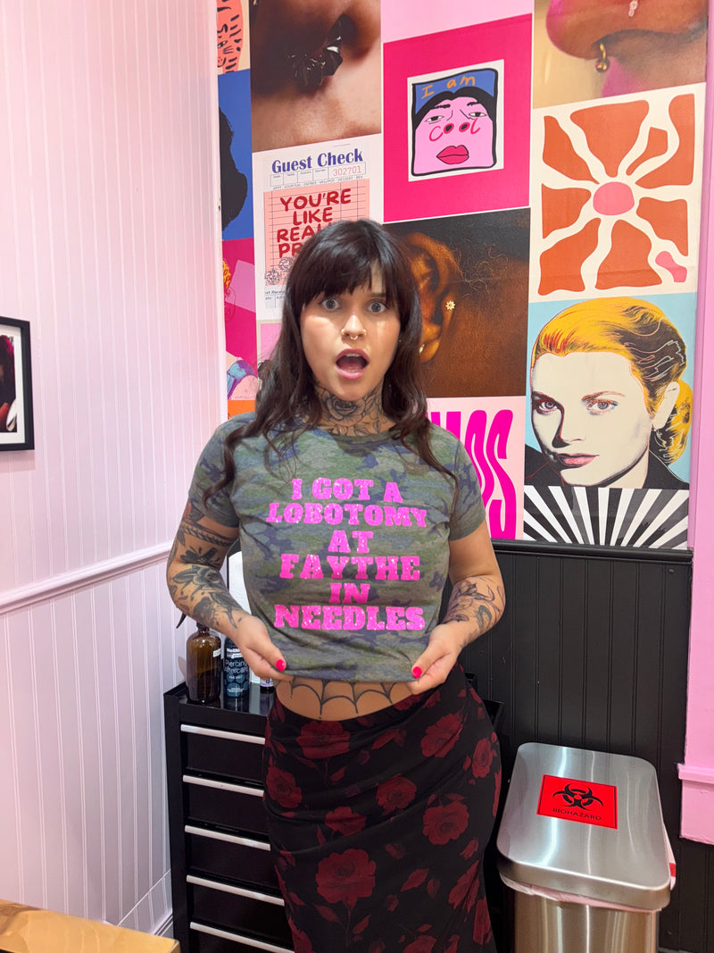Camo Lobotomy Shirt