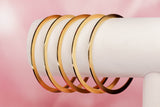 Stainless Steel Flat Bangle