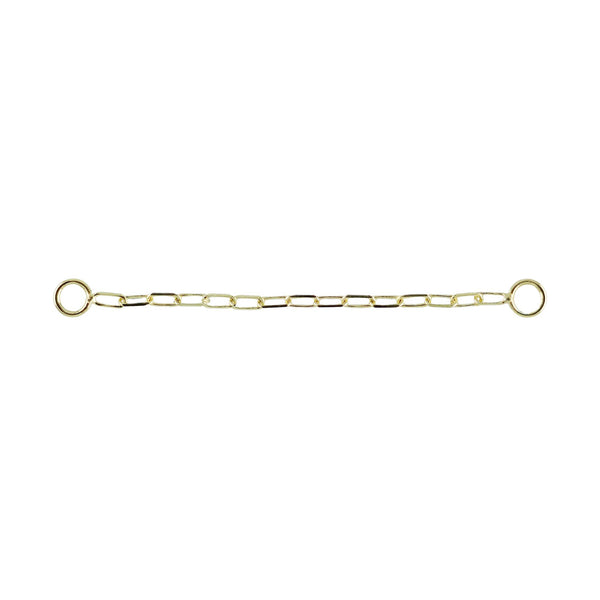 14kt Paper Clip Chain