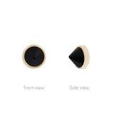 14kt Reverse Set Gem Top