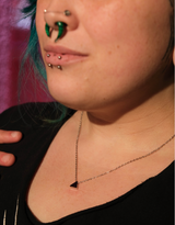 Stainless Steel Mini Triangle Necklace