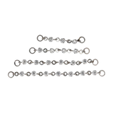 Emery cz Titanium Chain