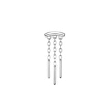 14kt Triple Wind Chime