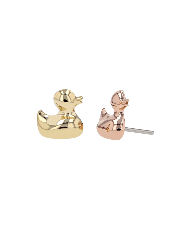 18kt Rubber Ducky Top