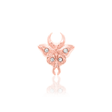 14kt Luna Moth Top
