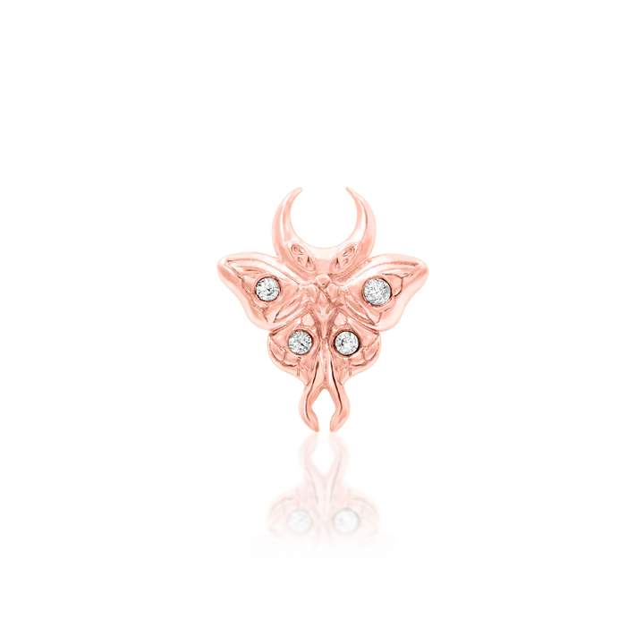 14kt Luna Moth Top