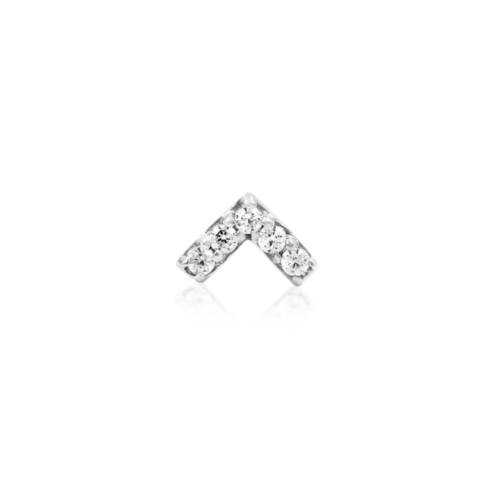 14kt Chevron Top