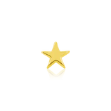 14kt Gold Star Top