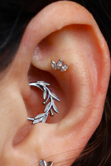 18kt Ivy Fan Top