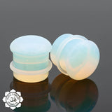 Single Flare Natural Stone Plugs