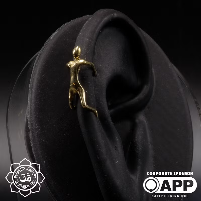 Brass Ear Cuffs