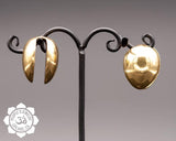 Brass Ornate Spade Hangers