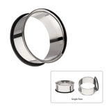 Titanium Single Flare Tunnels