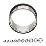 Titanium Single Flare Tunnels