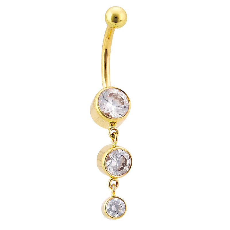 Cassia Navel - 14kt Gold
